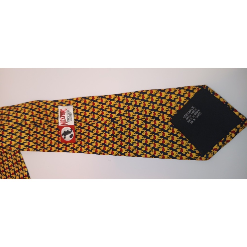 Lot of 2 Vintage Silk Novelty Neck Ties Mickey Mouse Winnie The Pooh Kidcore - Picture 6 of 16